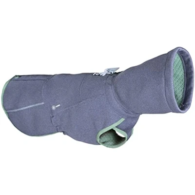 Afbeelding van Hurtta Hondenjas Razzle Dazzle midlayer jacket Blackberry Ruglengte 55 cm