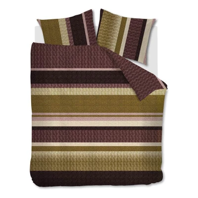 Afbeelding van Beddinghouse Jorren dekbedovertrek Tweepersoons 200x200/220 Donker Rood