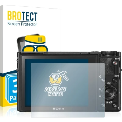 Afbeelding van BROTECT Screenprotector voor Sony Cyber Shot DSC RX100 V Folie Beschermfolie Beschermglas matte (3 Stuks)