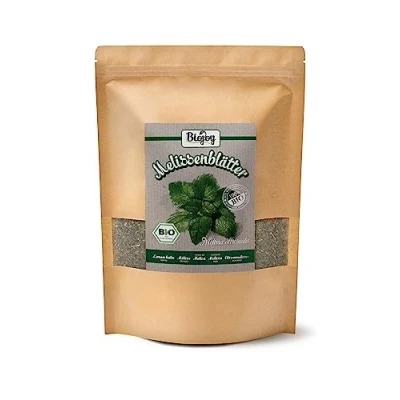 Image de Biojoy Feuilles de Mélisse BIO (250 g), séchées et coupées, Thé à la (Melissa officinalis)