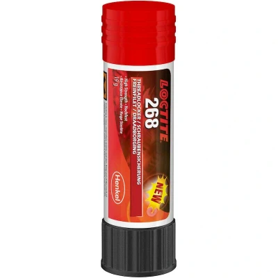 Afbeelding van LOCTITE 268 Schroefdraadborging Stick Rood 19 gram Hoge sterkte