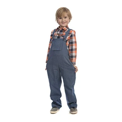 Afbeelding van Dress Up America Costume de fermier pour garçons Magnifique ensemble d&#039;habillage jeu rôle