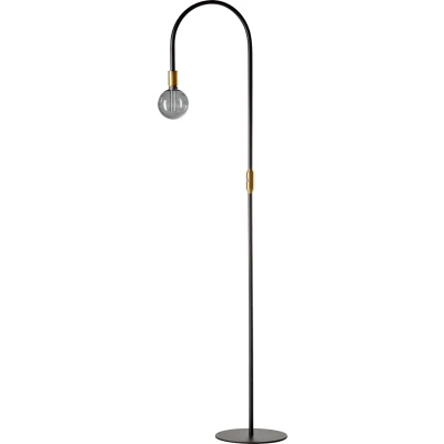 Afbeelding van Eth Vloerlamp Pike Zwart Goud