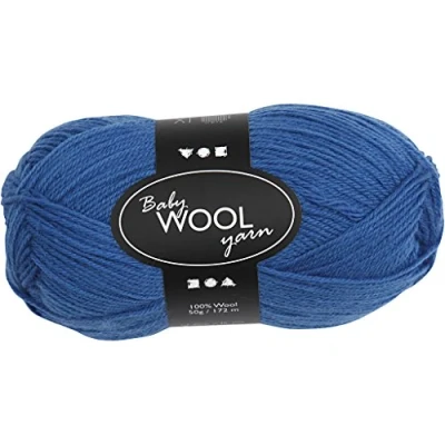 Afbeelding van Creotime Baby Garen 172 M 50 G 14/4 Blauw