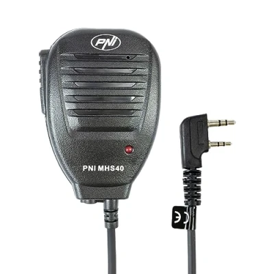 Afbeelding van PNI MHS40 2 pins luidsprekermicrofoon compatibel met PMR VHF/UHF radio