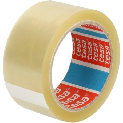 Afbeelding van Tesa verpakkingstape 48mm x 66m transparant polypropeen
