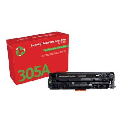 Afbeelding van TON Xerox Black Toner Cartridge equivalent to HP 305A for use in Color LaserJet Pro 300 M351, MFP M375 400 M451, M475 (CE410A)
