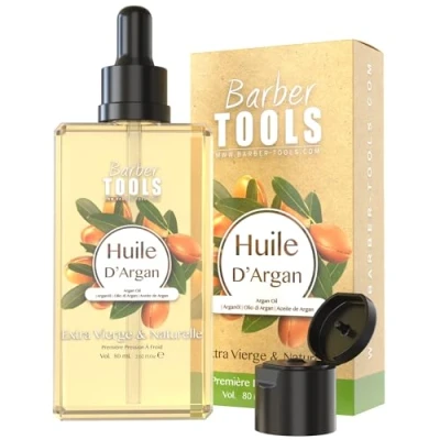 Afbeelding van arganolie, 100% zuiver, natuurlijk en koudgeperst, gezicht, lichaam, haar, baard, nagels, 80 ml