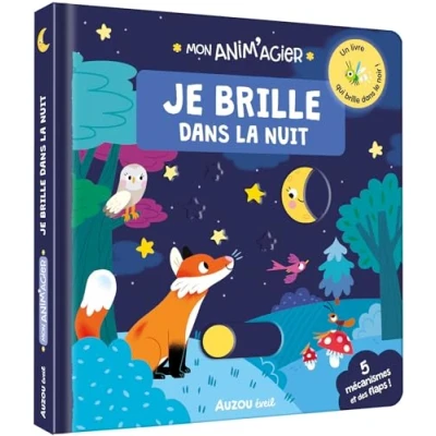 Afbeelding van MON ANIM&#039;AGIER JE BRILLE DANS LA NUIT
