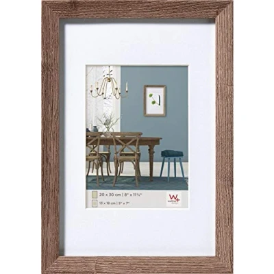 Afbeelding van walther design EF824N Fiorito Holzrahmen 18x24 cm, nussbaum