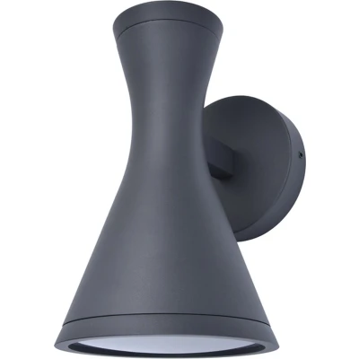Afbeelding van Lutec BRUND 5206701012 Buitenlamp (wand) GU10 Zwart