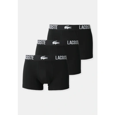 Afbeelding van Lacoste 3 PACK Onderbroeken, Heren, Maat: Small, Black
