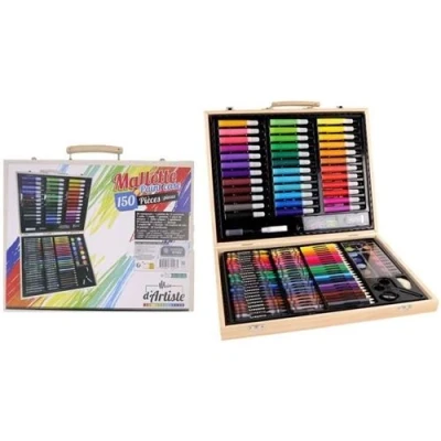 Image de Mallette de dessin 150 Pieces Loisir Créatif Des 5 ans