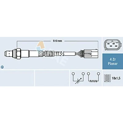 Afbeelding van Fae Lambda sonde 77428