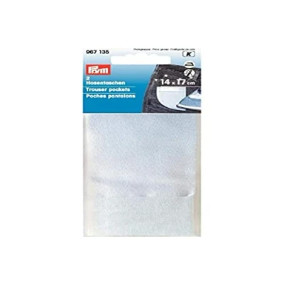 Afbeelding van Prym White 967135 Set van 2 katoenen strijkzakken 14 x 17 cm