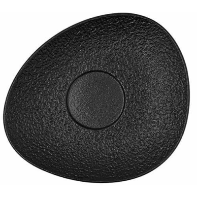 Afbeelding van Schotel Bidasoa Fosil Zwart Keramisch Aluminiumoxide 13,3 x 11,6 1,7 cm Koffie (12 Stuks)