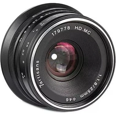 Afbeelding van 7Artisans Cameralens 25mm F1.8 APS C voor Panasonic, Olympus M43 vatting, zwart