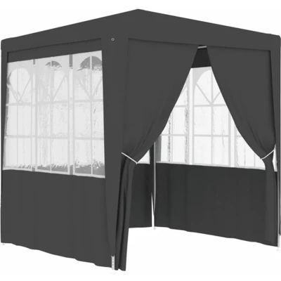 Afbeelding van Partytent met wanden professioneel 90 g/m² 2,5x2,5 m antraciet