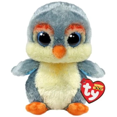 Image de Animal en peluche Ty Beaniee Boo&#039;s Fisher le pingouin 15 cm