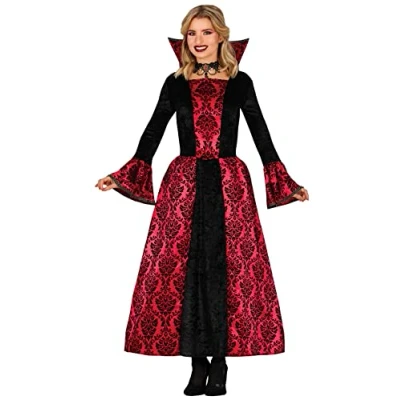 Afbeelding van Fiestas Guirca Red vampire dames (L)