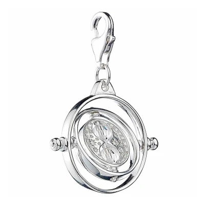 Afbeelding van The Carat Shop Harry Potter Bedel Time Turner Zilverkleurig