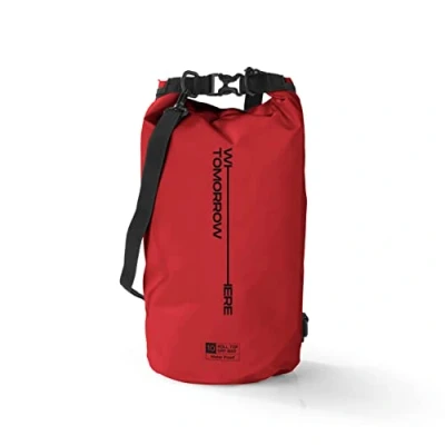 Afbeelding van Where Tomorrow PVC dry bag Style 02 10L rood
