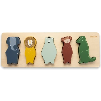 Afbeelding van Trixie reliëfpuzzel animals 5st