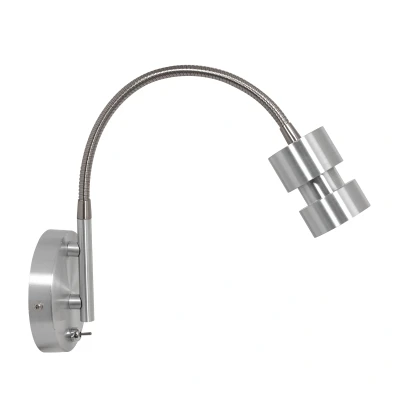 Afbeelding van Steinhauer Natasja LED Wandlamp 1 lichts GU10 staal