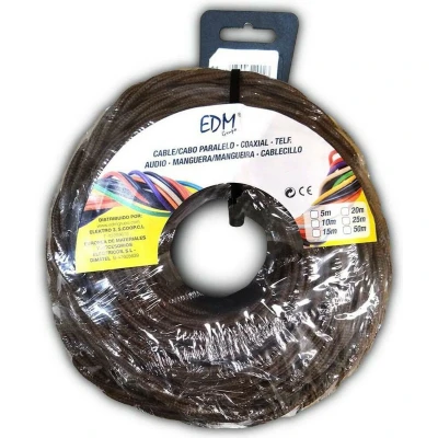 Afbeelding van Kabel EDM 11891 Bruin 2 x 1 mm 5 m
