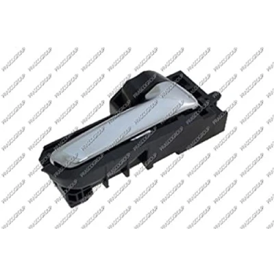 Afbeelding van PRASCO SZ0348601 Deurgrepen Binnen, Rechts achter, voor Chroom/zwart SUZUKI: SWIFT 4