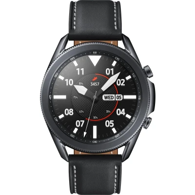 Afbeelding van Samsung Galaxy Watch3 Smartwatch heren Stainless Steel 45mm Zwart