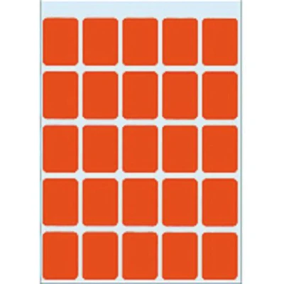 Afbeelding van Multipurpose etiketten, 15 x 20 mm, rood, permanent hechtend, om met de hand te beschrijven