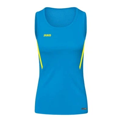 Afbeelding van JAKO Tanktop Challenge blauw/fluogeel