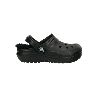Afbeelding van Crocs Classic Lined Clog K Kinderen Clogs Zwart/Zwart Maat 37/38