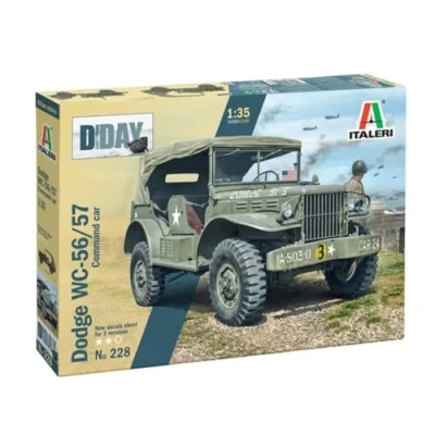 Afbeelding van 1:35 Italeri 0228 Dodge WC 56/57 Command Car Plastic Modelbouwpakket