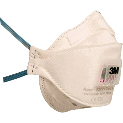 Afbeelding van 3M Aura 9322+GEN3 Fijnstofmasker met ventiel FFP2 10 stuk(s)