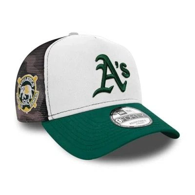 Afbeelding van MLB Baseball New Era Baseballpet A frame truckerpet teamlogo verstelbare snapback, Oakland Athletics #36003