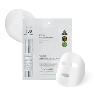 Afbeelding van VT Reedle Shot 100 2step Serum + Sheet Mask Korean Skincare