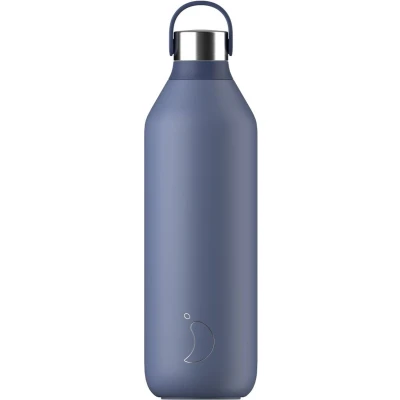 Afbeelding van Chillys Series 2 Drinkfles Thermosfles 1000ml Whale Blue