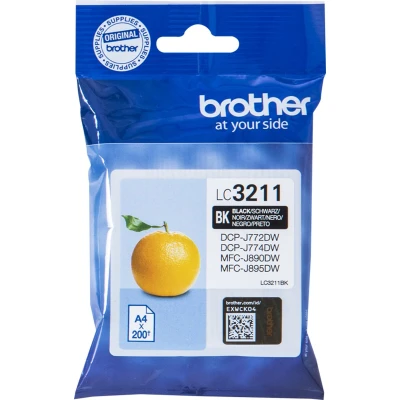 Afbeelding van Brother LC 3211BK Inktcartridge Zwart