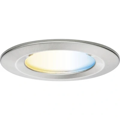Afbeelding van Paulmann 92448 LED plafondlamp, inbouwlamp 6 W IJzer (geborsteld)