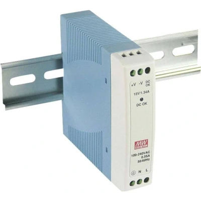 Afbeelding van Mean Well MDR 10 24 DIN rail netvoeding V/DC 0.42 A W 1 x