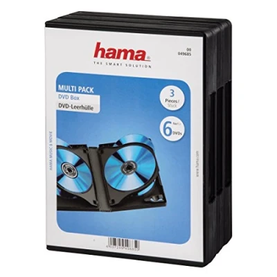 Afbeelding van Hama Dvd 6 Box 3 Pak