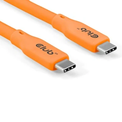 Afbeelding van CLUB3D USB C cable orange