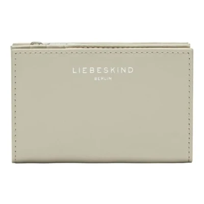 Afbeelding van LIEBESKIND BERLIN Leren Kaarthoes Soft Nappa Lilith Wallet Milk Beige