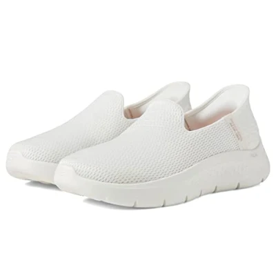 Afbeelding van Skechers Go Walk Flex Relish Handsfree damessneakers, crème, wit, 8 UK breed, wit