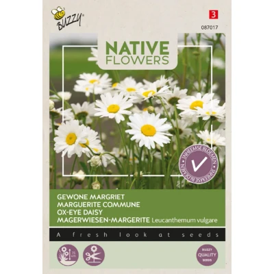 Afbeelding van Zaden margriet 0,1 gram Buzzy