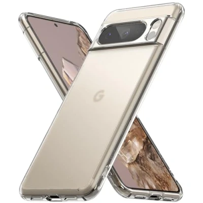 Afbeelding van Ringke beschermhoes compatibel met Google Pixel 8 Pro [Fusion Matte] Doorschijnend solide hard polycarbonaat achterkant TPU bumper schokbestendig bescherming [anti vingerafdruk] mat