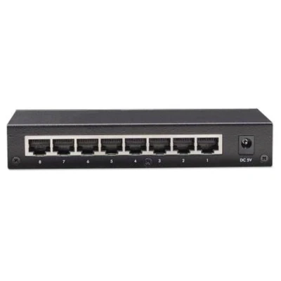 Afbeelding van Intellinet 523318 Netwerk switch 8 poorten 100 MBit/s