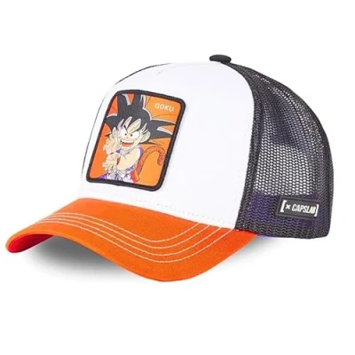 Afbeelding van [X] Capslab Cap Cl/Db3/1 Baseball Heren, Trucker Goku wit #33854
